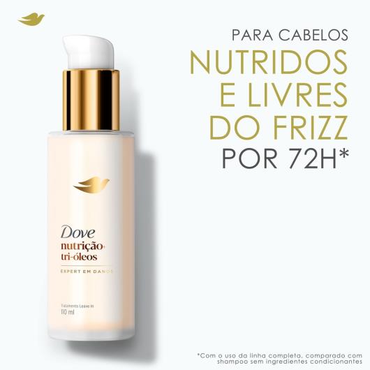 Leave-In Nutrição + Tri-Óleos Dove Pump 110ml - Imagem em destaque