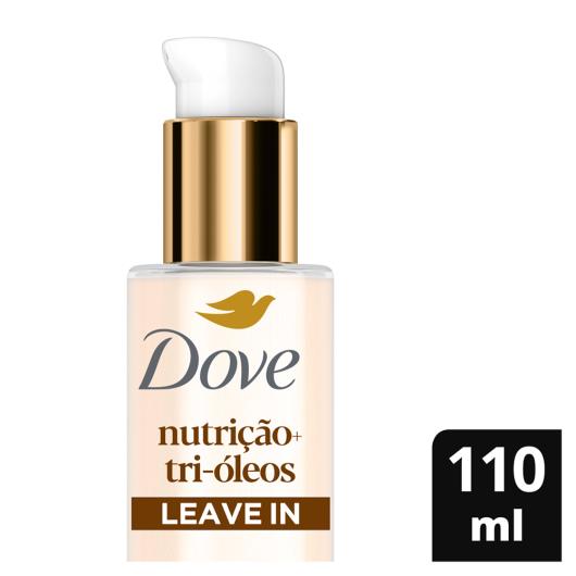 Leave-In Dove Nutrição + Tri-Óleos Frasco 110ml Pump - Imagem em destaque