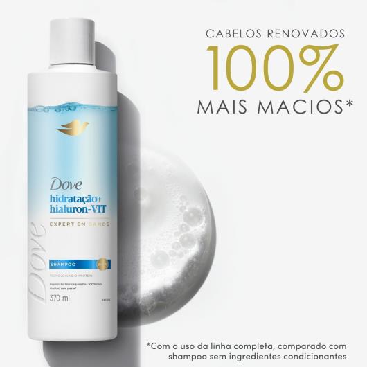 Shampoo Hidratação + Hialuron-VIT Dove Frasco 370ml - Imagem em destaque