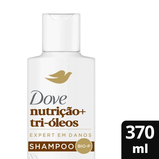 Shampoo Nutrição + Tri-Óleos Dove Frasco 370ml - Imagem em destaque