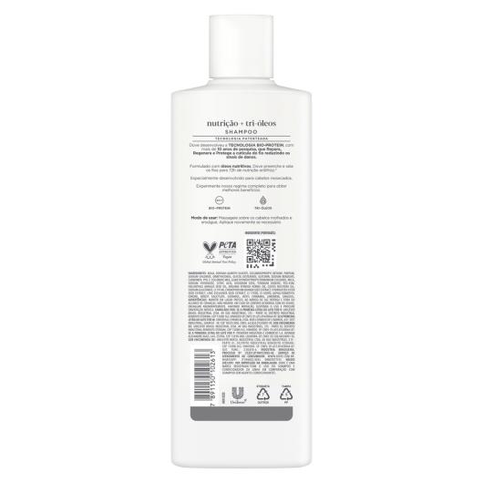 Shampoo Nutrição + Tri-Óleos Dove Frasco 370ml - Imagem em destaque