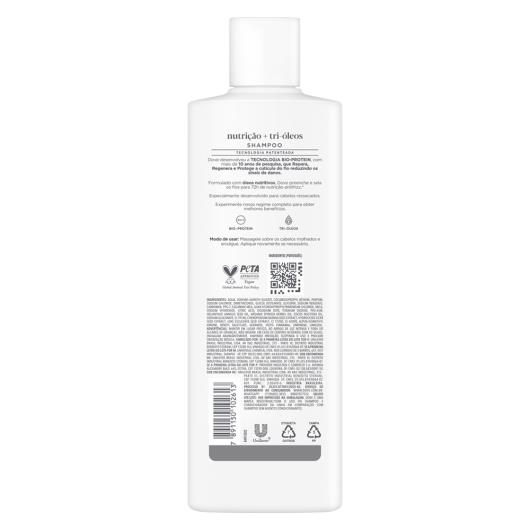 Shampoo Dove Nutrição + Tri-Óleos Frasco 370ml - Imagem em destaque