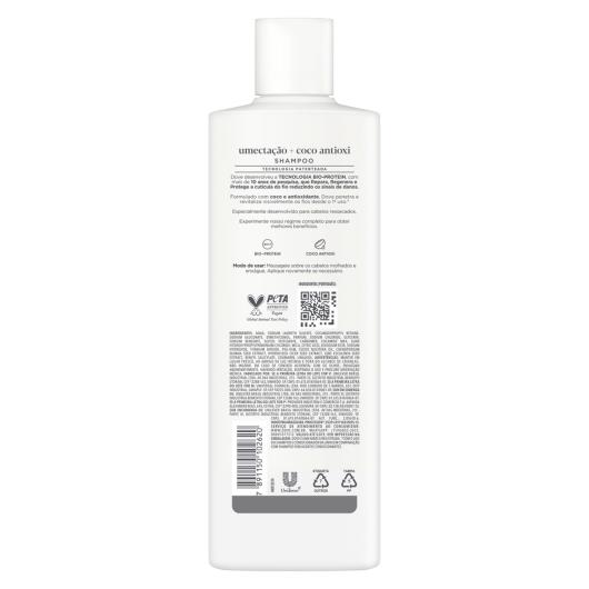 Shampoo Umectação + Coco Antioxi Dove Frasco 370ml - Imagem em destaque