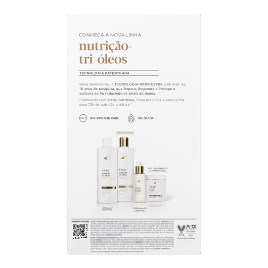 Shampoo + condicionador nutrição + nutri óleos Dove Unidade - Imagem em destaque