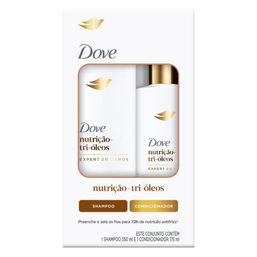 Shampoo + condicionador nutrição + nutri óleos Dove Unidade - Imagem em destaque