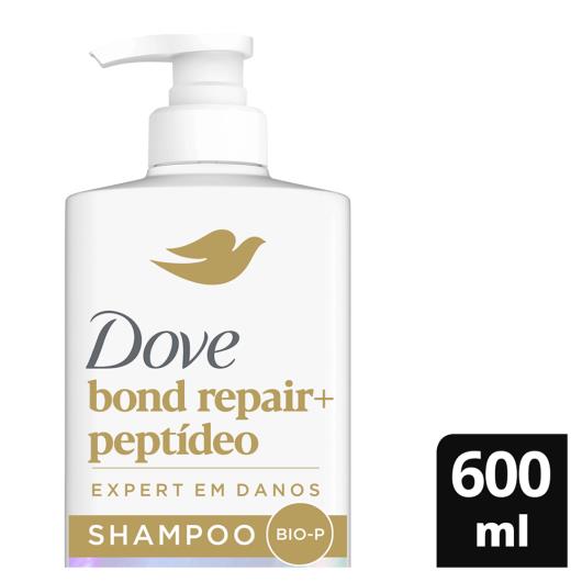 Shampoo Dove Bond Repair + Peptídeo Frasco 600ml Pump - Imagem em destaque