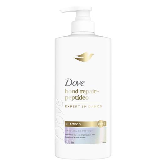 Shampoo Dove Bond Repair + Peptídeo Frasco 600ml Pump - Imagem em destaque