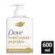 Shampoo Dove Bond Repair + Peptídeo Frasco 600ml Pump - Imagem 7891150102651-01.png em miniatúra