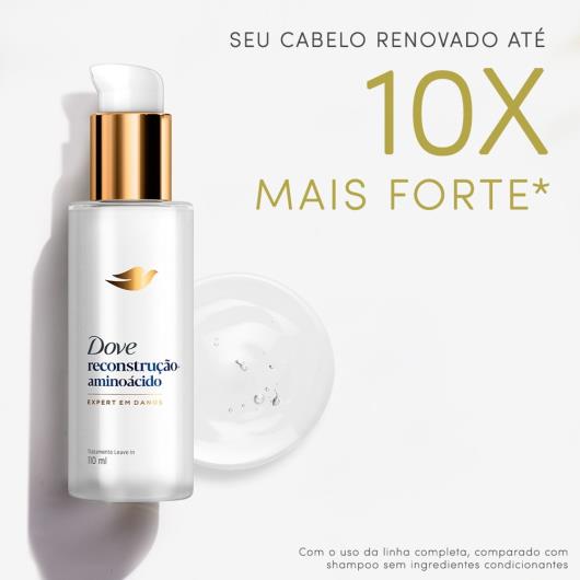 Leave-In Reconstrução + Aminoácido Dove Pump 110ml - Imagem em destaque