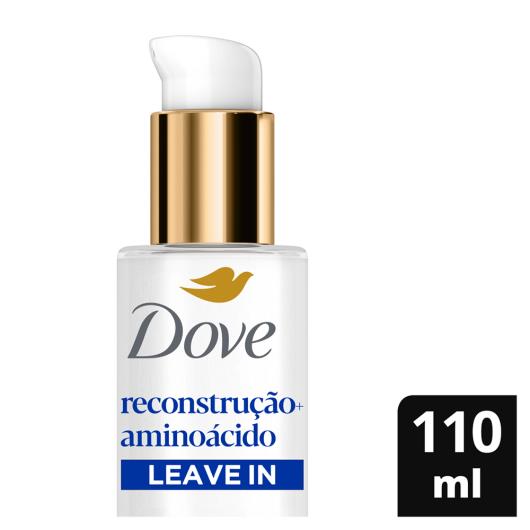 Leave-In Dove Reconstrução + Aminoácido Frasco 110ml Pump - Imagem em destaque