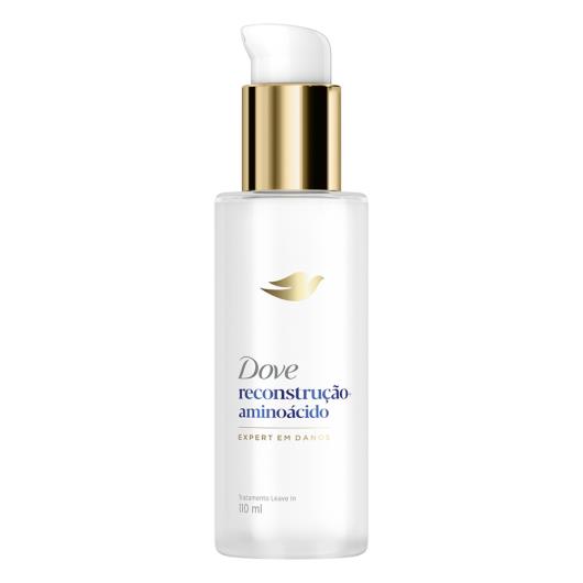 Leave-In Dove Reconstrução + Aminoácido Frasco 110ml Pump - Imagem em destaque
