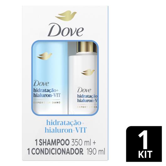 Shampoo + condicionador hidratação + hialuron Vit Dove Unidade - Imagem em destaque