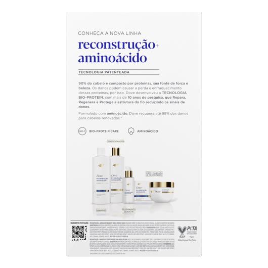 Shampoo + condicionador reconstrução + aminoácidos Dove Unidade - Imagem em destaque