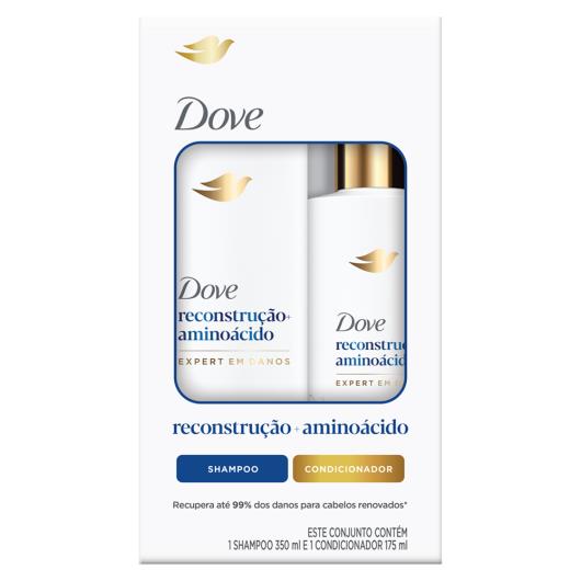 Shampoo + condicionador reconstrução + aminoácidos Dove Unidade - Imagem em destaque
