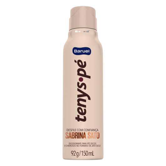 Tenys Pé Desodorante Jato Seco para os Pés Sabrina Sato Frasco 150ml Spray - Imagem em destaque