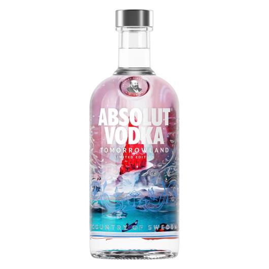 Vodka Destilada Absolut Garrafa 700ml Edição Especial Tomorrowland Rótulos Sortidos - Imagem em destaque