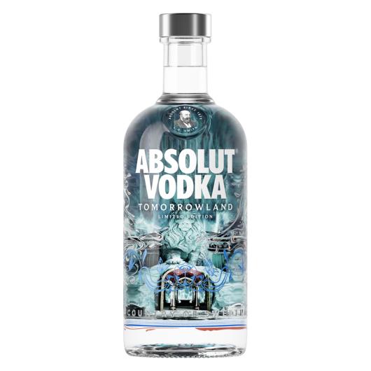 Vodka Destilada Absolut Garrafa 700ml Edição Especial Tomorrowland Rótulos Sortidos - Imagem em destaque