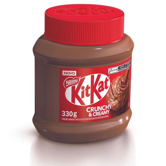 Creme Chocolate KITKAT Crunchy & Creamy 330g - Imagem em destaque