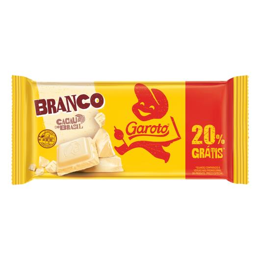 Chocolate Branco Garoto 80g Grátis 20% - Imagem em destaque
