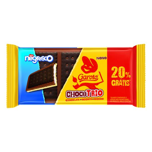 Chocolate Chocotrio Garoto Negresco 90g Grátis 20% - Imagem em destaque