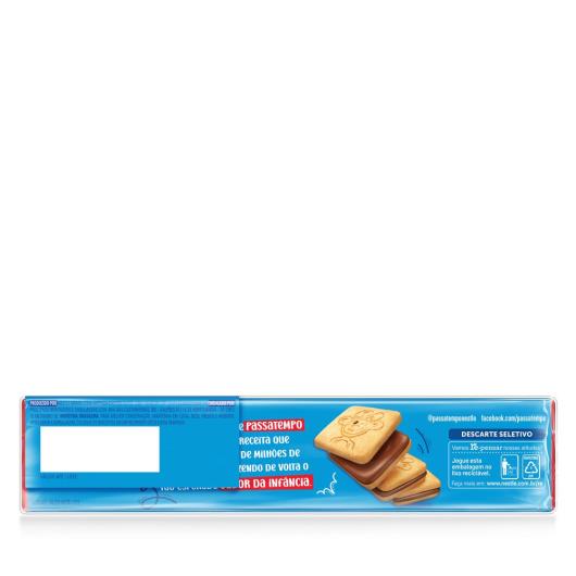 Biscoito Passatempo Recheado Chocolate 520g Leve 4 Pague 3 - Imagem em destaque