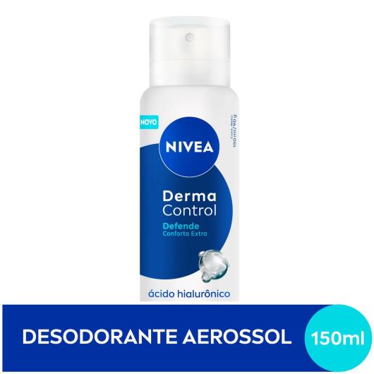 Antitranspirante aerosol derma control defende Nivea 150ml - Imagem em destaque