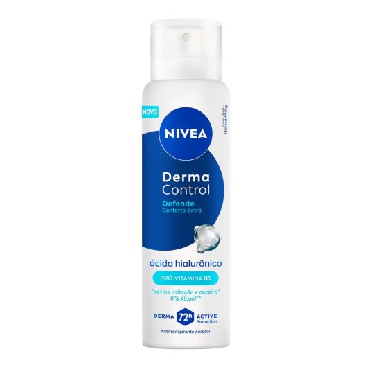 Antitranspirante aerosol derma control defende Nivea 150ml - Imagem em destaque