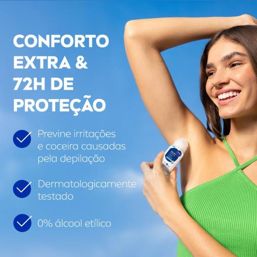 Antitranspirante roll-on derma control defende Nivea 50ml - Imagem em destaque
