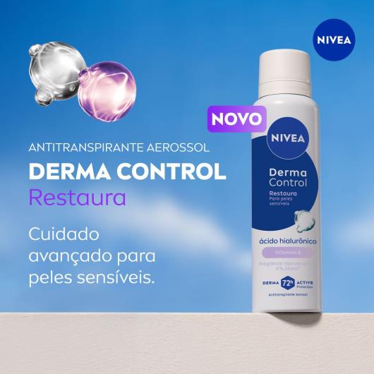 Antitranspirante aerosol derma control restaura Nivea 150ml - Imagem em destaque