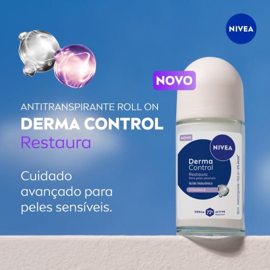 Antitranspirante roll-on derma control restaura Nivea 50ml - Imagem em destaque