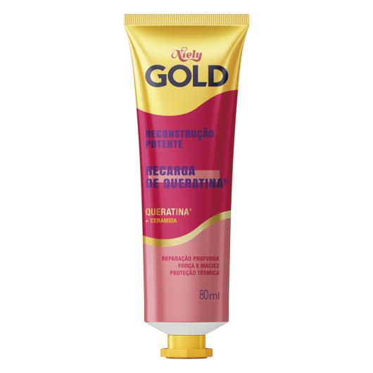 Reparador capilar reconstrução potente Niely Gold 80ml - Imagem em destaque