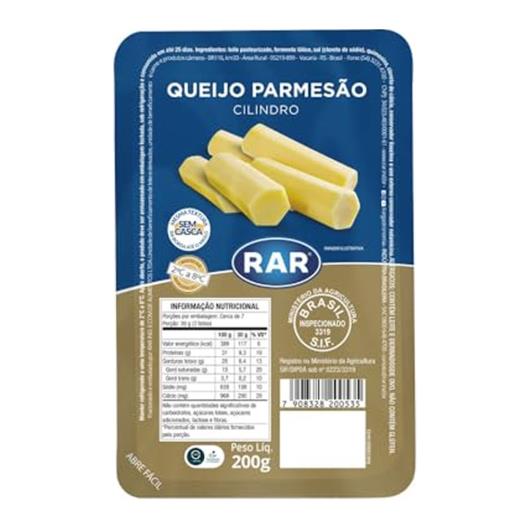 Queijo pamesão cilindro Rar 200g - Imagem em destaque