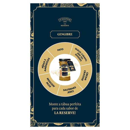 Geleia St. Dalfour La Reserve Gengibre Vidro 170g - Imagem em destaque
