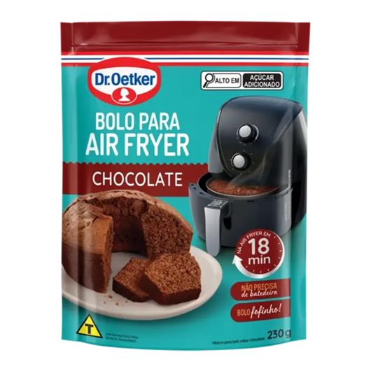 Mistura para Bolo Air Fryer Dr.Oetker Chocolate 230g - Imagem em destaque