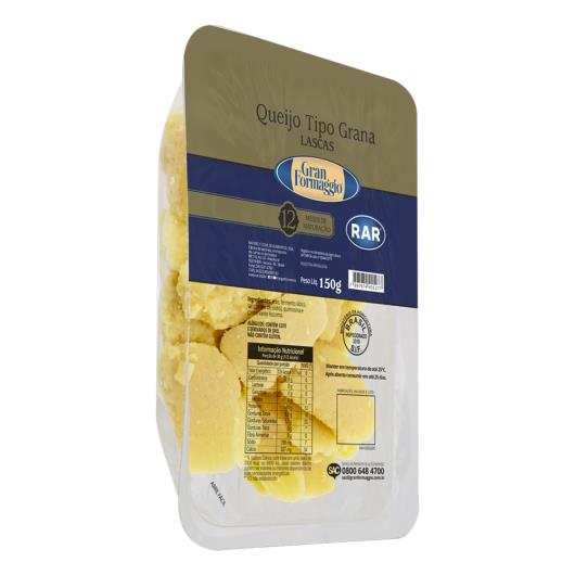 Queijo Tipo Grana Lascas Rar Gran Formaggio 150g - Imagem em destaque