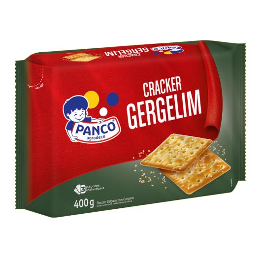 Biscoito Panco Cracker com Gergelim Pacote 400g - Imagem em destaque