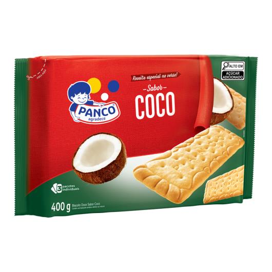Biscoito Panco Coco Pacote 400g - Imagem em destaque
