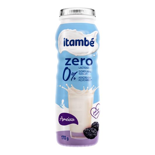 Iogurte Desnatado Ameixa Zero Lactose Itambé Frasco 170g - Imagem em destaque