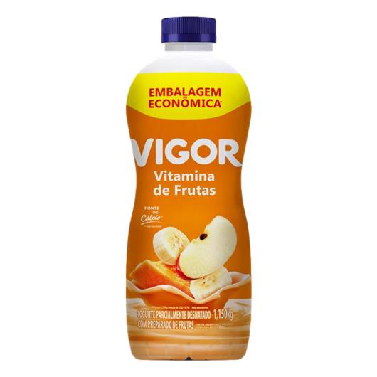 Iogurte Parcialmente Desnatado Vitamina de Frutas Vigor Garrafa 1,15kg Embalagem Econômica - Imagem em destaque
