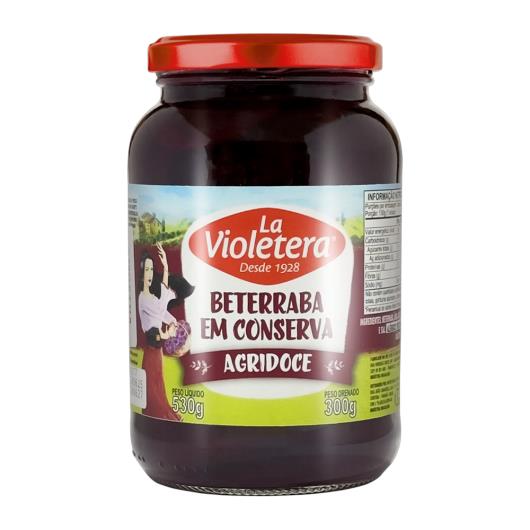 Beterraba conserva agridoce La Violetera 300g - Imagem em destaque