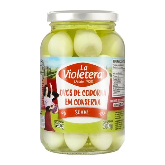 Ovos de Codorna em Conserva La Violetera Suave 300g - Imagem em destaque