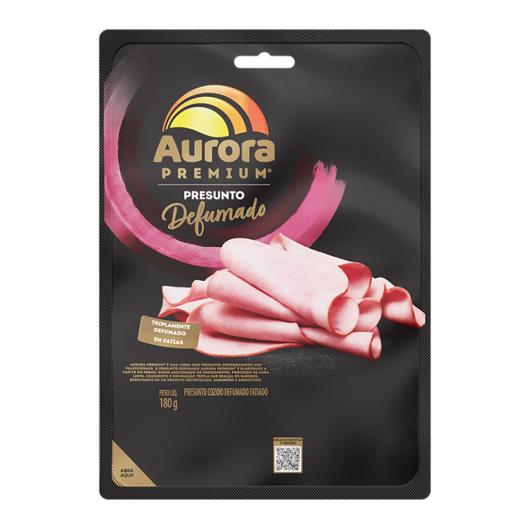 Presunto Defumado Aurora Premium Fatiado 180g - Imagem em destaque