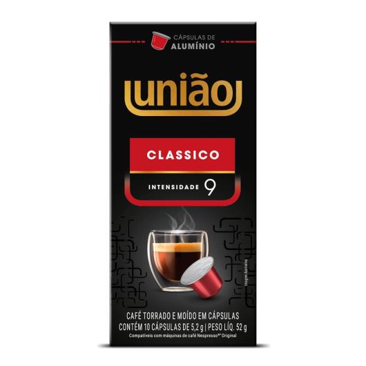 Cápsula de café clássico União 10 unidades 52g - Imagem em destaque