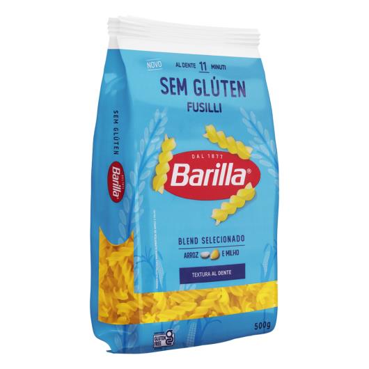 Macarrão de Arroz e Milho Barilla Fusilli Sem Glúten Pacote 500g - Imagem em destaque