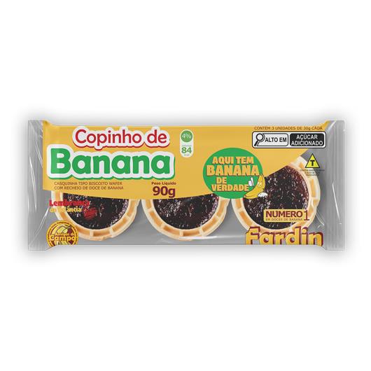 Copinho de banana Fardin 90g - Imagem em destaque