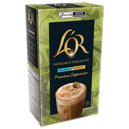 Cappuccino solúvel chocolate dubai L'Or 156g - Imagem em destaque