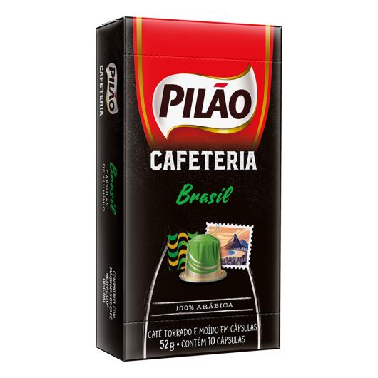 Café em Cápsula Pilão Cafeteria Brasil 52g 10 Unidades - Imagem em destaque