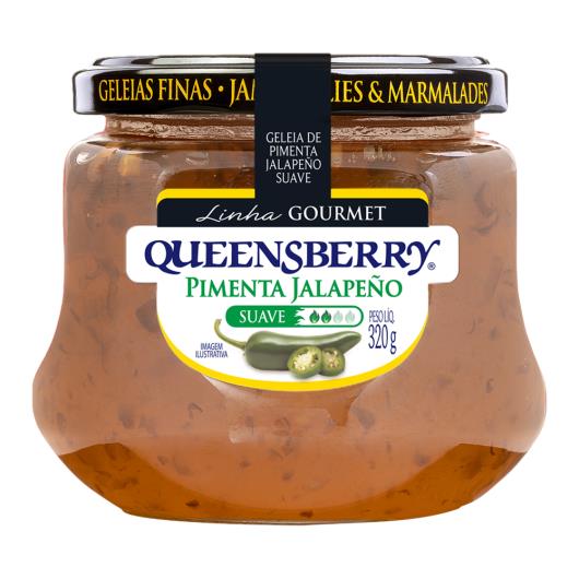 Geleia Queensberry Gourmet Pimenta-Jalapeño Vidro 320g - Imagem em destaque