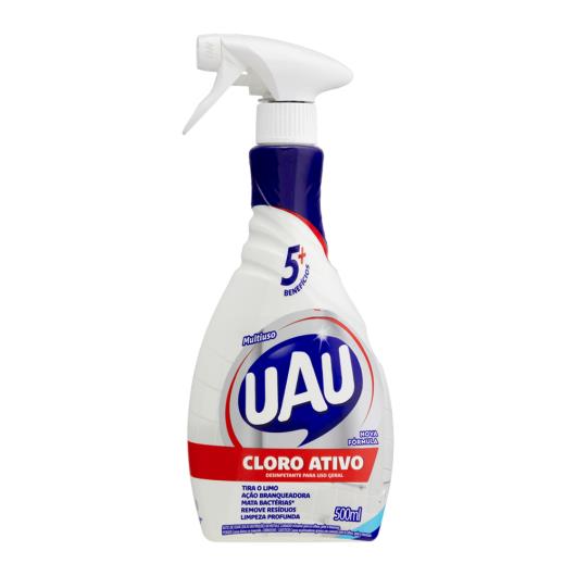 Desinfetante cloro ativo multiuso Uau 500ml - Imagem em destaque