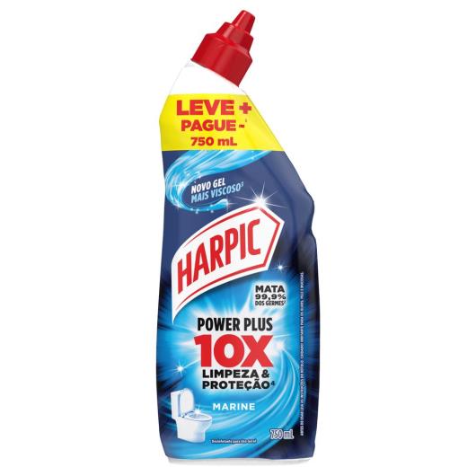 Desinfetante Sanitário Harpic Power Plus Marine 750ml - Imagem em destaque